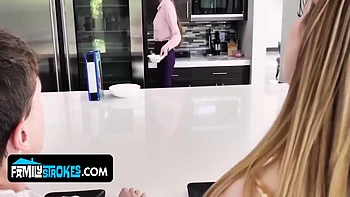 Stepbrother Pranks And Fills Her With Hot Jizz - Goddess Kyaa, Bunny Colby And Rion King