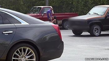 Selana Santana Gets Railed