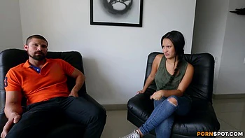 Colombian college student Jessica fucked