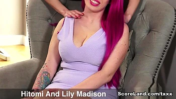 East Meets West - Hitomi and Lily Madison - Scoreland2