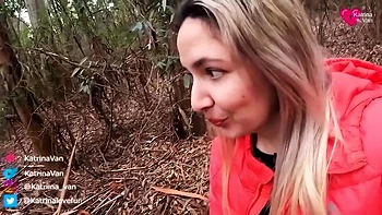 Katrina Van In Van - Kathy Finds A Public Place To Suck Cock And Taste His Cum!!!