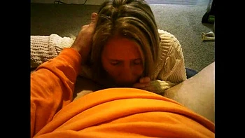 HeyitsJulia Hot Blonde MILF Deep Throat Blowjob & Cum Swallowing