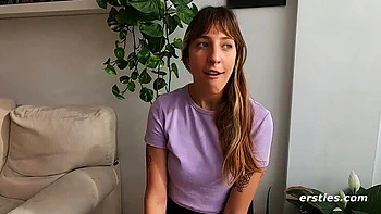 Hot Argentinian Minerva Solo Masturbation in Front of Mirror - Big Natural Tits German Amateur HD