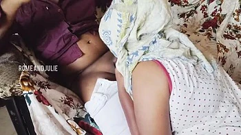 Tamil Stepmom Sucks Son's Cock - Homemade Blowjob