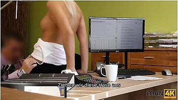 Katy Rose - Kinky Employee Lures Gorgeous Chick Into A Sex Session