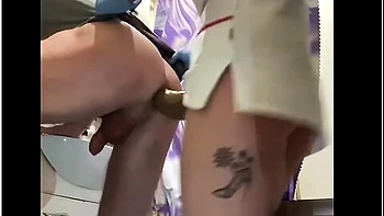 Femdom Hard Strapon Pegging