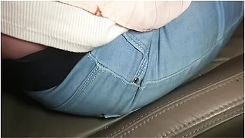 Pov Car Wetting. Cute Girl Cant Hold It And Wets Herself In The Seat!