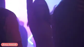 Jeny's twin sister Merry goes to club