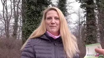 GERMAN SCOUT - CURVY BBW MILF SABRINA PICKUP AND ROUGH STREET CASTING FUCK IN BERLIN