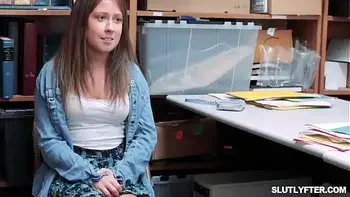 Stepmom and her stepdaughter sucking officers big dick