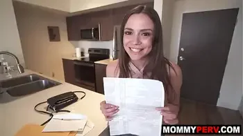 Bubble butt milf teaches young guy sex