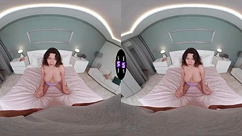 Her Book Was Boring So She Devoured His Cock Instead - TmwVRnet ft. Lola Bredly: Porn