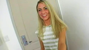 Hot amateur blonde goes POV: Blowjob, Doggy  Missonary Porn