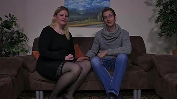 Sexy German Blondie Scarlett Scott Fucked Good By BF On Their First Tape Ever - AMATEUR EURO: Porn