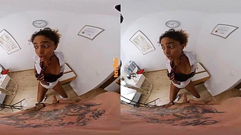 Bratty Moon: Blowjob, Doggy  Hardcore VR Porn