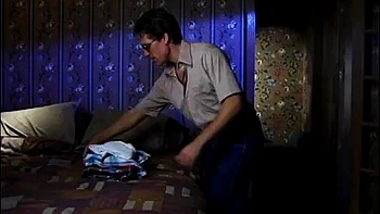 Teen brunette fucked in the bathroom