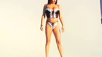 Ebony babes at the photo-shooting