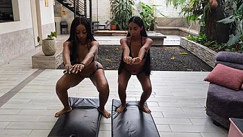 Brianna  Alexa Sexy Workout Youll Want on Repeat by BriannaChelsea: Amateur, Latina  Ebony Porn