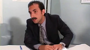 Brunette teen gets pussy licked and ass slammed by teacher in the classroom