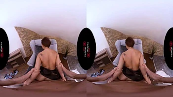 APolina - FC: Brunette, Pov  Handjob VR Porn