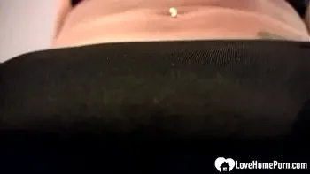 MILF loves to dominate her horny stepson