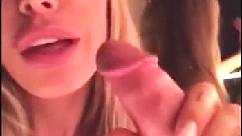 Massage college busty  milf pov handjob with a cum on tits babe deepthroat: Porn