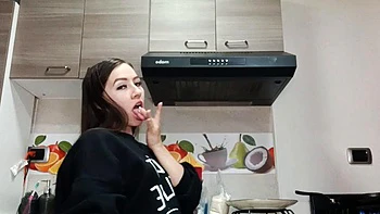 Cooking for you, but we end up having sex in the kitchen by OliviaClarck: Porn