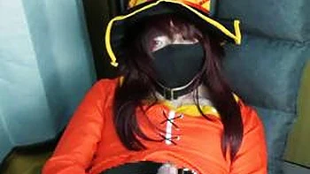 Trap megumin anal: Xnxx, Masturbation  Japanese Porn