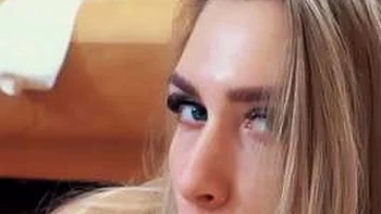 Hot blonde teen babe make big cock cum I found her at meetxx.com: Big Ass, Blowjob  Amateur Porn