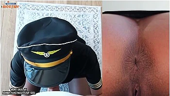 The Hole In The Stewardess Ass Is Throbbing And Thirsty For Cock - Nastystuf Girl