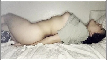 Amateur Solo Tired Quiet Vibrator Masturbation