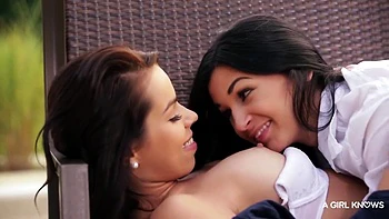 Ferrera Gomezs Wild Swing Romance Fuels Lesbian Passion