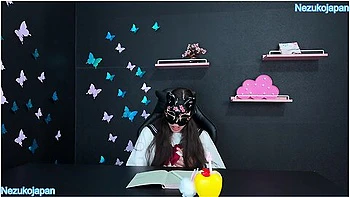 A Japanese Student And Her Curious Distractions