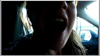 Car Park Blow Job Cum Swallow Gargle