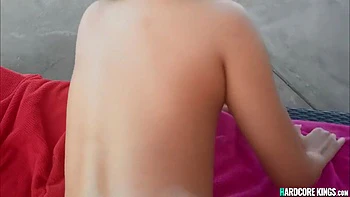 Sexy Babe Fucking At Outdoor Poolside