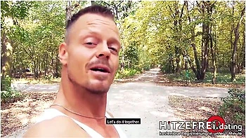 Deutsche Amateure In Risky Outdoor Public Sex With Hot German Blonde Milf