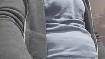 Ajx he masturbates in the bathroom and calls his wife: Handjob, Fansly  Cumshot Porn