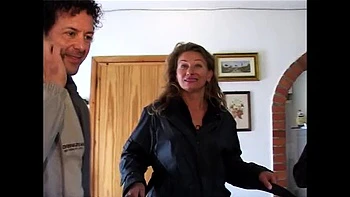 Italian MILF with Big Ass Sucks Big Cock and Gets Fucked Doggystyle by 3 Men