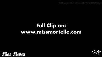 Double Foot Worship & Facesitting Fetish with German Femdom Mistress Medea Mortelle