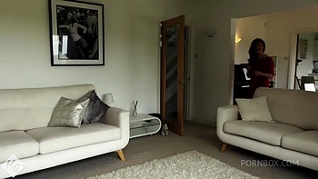 Naughty Asian Step Daughter Fucks The Handy Man While Mommy Is Away