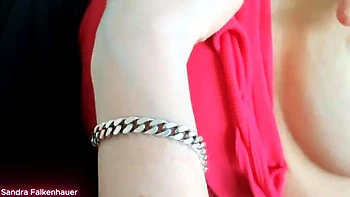 Sandra Falkenhauer's Saturday Dildo Masturbation - Homemade Milf with Big Booty & Small Tits Orgasm