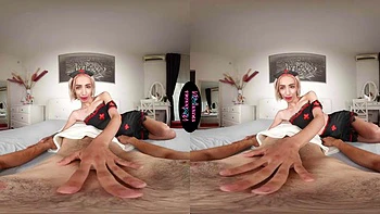 Kandy gets it in VR: Blowjob, Cowgirl  Latina Porn