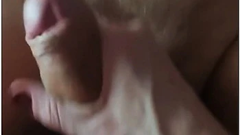 Stepmom Jerks Son Off - Then Removes Dildo From His Arse !