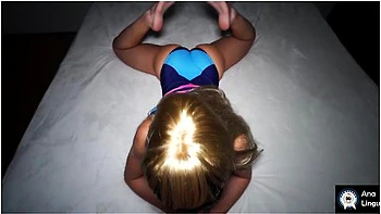 Massive Creampie For Hot Teen In Dva Cosplay Outfit After Deepthroat And Hard Pussy Fucking