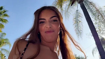 Petite Horny Salome Cllout On My Pov