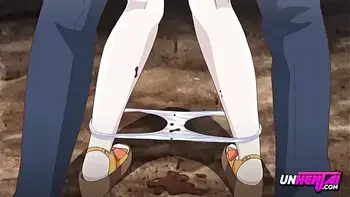 Teen Caught Masturbating With Ice Cream in Public | Hentai