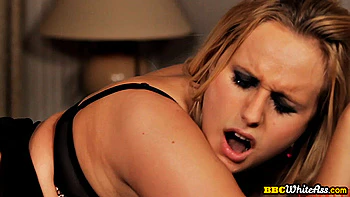 Big-titted lingerie slut hard anal pounded