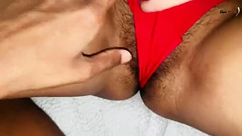 Indian College Girl Fucked in Thong - Creampie with Big Ass Amateur