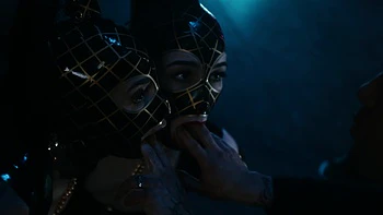 Brunette threesome with Joanna Angel and Small Hands