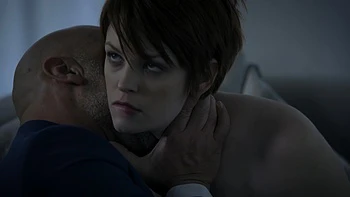 Redhead hottie Bree Daniels enjoys intense sex with her partner.